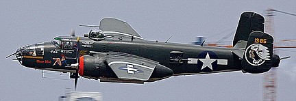 World War II era B-25 Mitchell medium bomber to stop at Eagle River