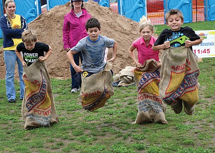 Rainy weather can't stop the fun at PotatoFest