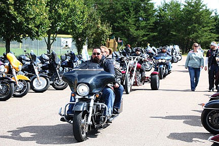 Bikers enjoy autumn weather, Northwoods hospitality during annual Fall Ride for MDA