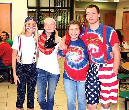 True to the red, white and blue