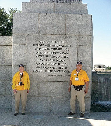 Harshaw veteran travels to visit  Korean War Memorial on Honor Flight