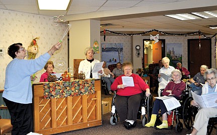 Melody Maids entertain residents at Friendly Village