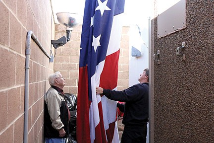 Old Glory flies again