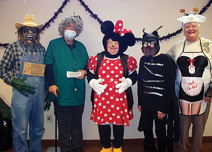 Senior center celebrates Halloween with costume party