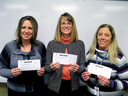 James Williams Middle School staffers receive recognition gifts