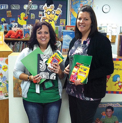 Clinic donates school supplies to Crescent Elementary School