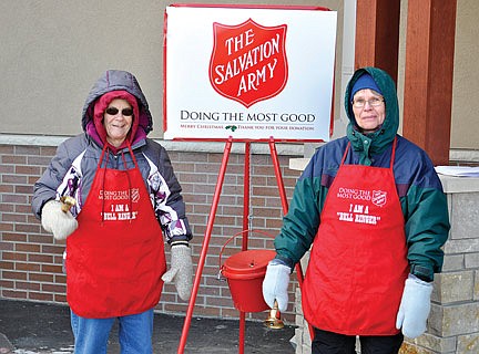 Salvation Army needs volunteers for weekday bell-ringing shifts
