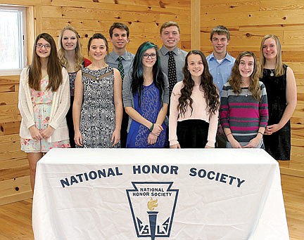 New National Honor Society members