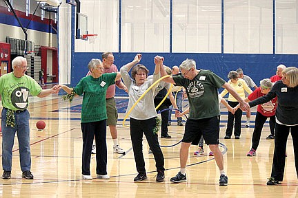 Mock Senior Olympics held at the Pines Community Wellness Center