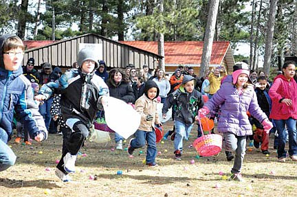 Visit from the Easter Bunny brings joy to hundreds of kids