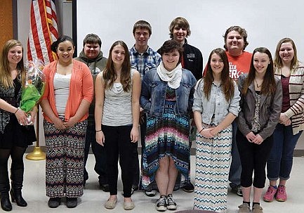 Photo: RHS March students of the month