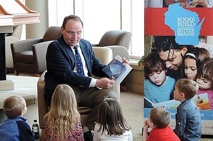 State Senator Tom Tiffany supports Reach Out and Read program in Rhinelander