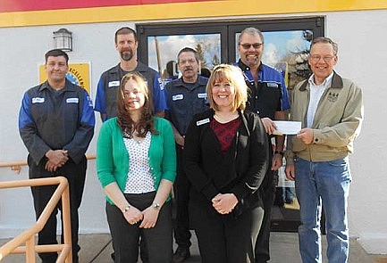 Northwoods Auto Techs donate to RAFP