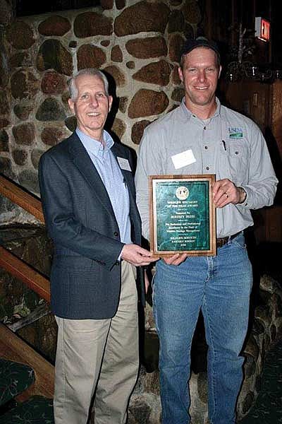 Gleason man honored as Wildlife Specialist of the Year