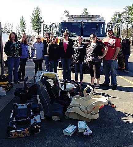 Car seat take-back at Marshfield Clinic Minocqua Center a successful event 