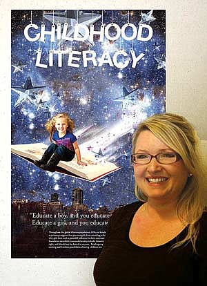 Nicolet College grapic design student wins silver ADDY award