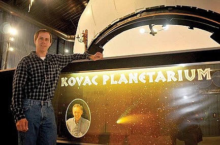New book tells the story of the Kovac Planetarium