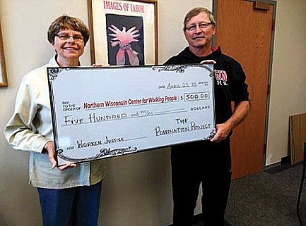 Northern Wisconsin Center for Working People receives grant