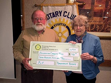 Photo: Rotary donation 