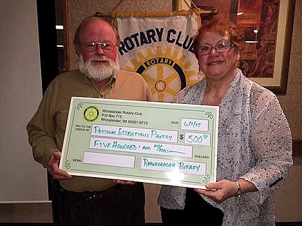 Photo: Rotary supports PEP 