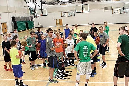Photos: Synergy basketball camp