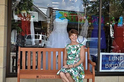 Photo: New benches in downtown Rhinelander