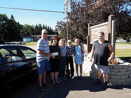 Photo: Rhinelander Knights of Columbus support Headwaters, Inc. 