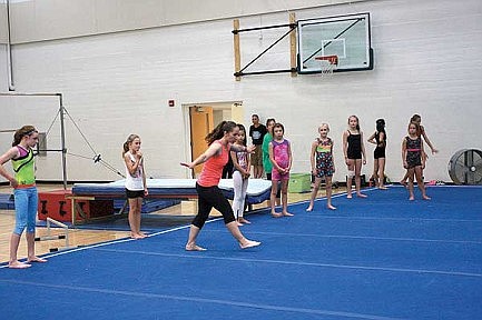 Photo: Gymnastics camp
