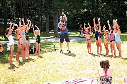Children enjoy music and sunshine at Buck Lake Bash