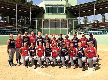 Sun, sand and softball