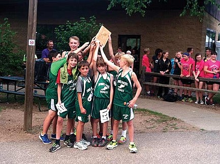 JWMS boys' cross country team wins in Mosinee