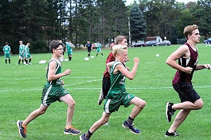 Middle school harriers win conference meet
