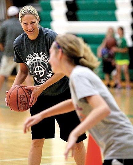 WNBA All-Star draws interest in girls basketball in area
