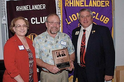 Rhinelander Lion Tony Cirilli honored with Wisconsin Lions Foundation  Birch-Sturm Fellowship award