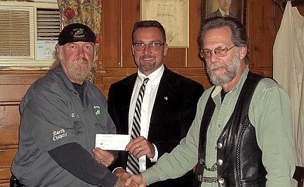 Veterans ceremony donation