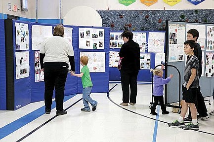 Crescent kindergarteners invite parents to 'All About Us' night at school