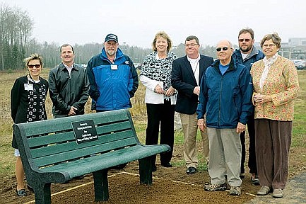 New bench dedicated at Ministry Saint&#8200;Mary's Hospital