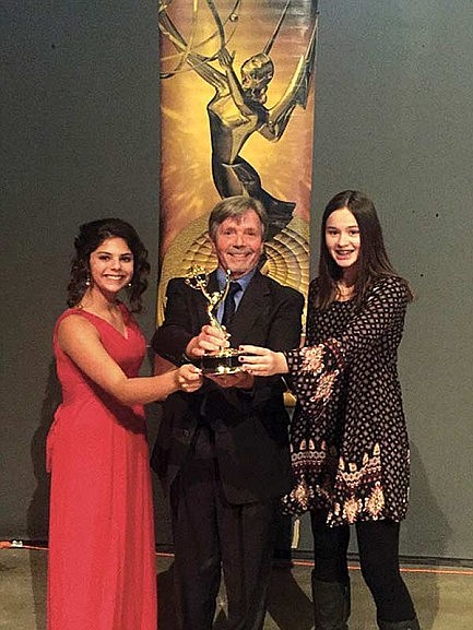 Vilas County teenager accepts Emmy