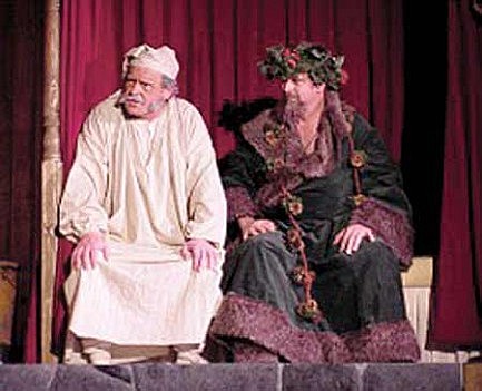 Shidell, like Scrooge, travels through time to reappear in 'A Christmas Carol' at Nicolet College