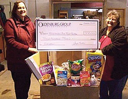 Oldenburg Group supports Rhinelander Area Food Pantry