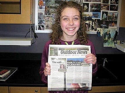 JWMS student takes first place in youth writing contest