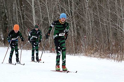 Middle school skiers race in Snekkevik
