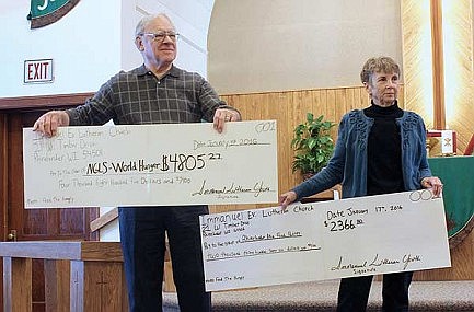 Church youth raise money for world hunger relief