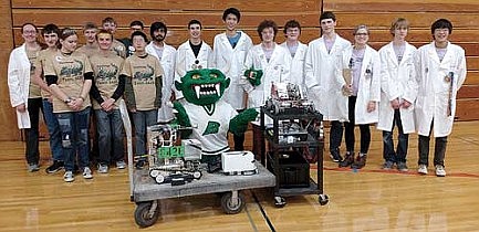 Climbing the mountain:&#8200;RHS Robotics Club takes first place at regionals