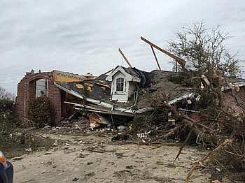 On the ground and in the shelter
