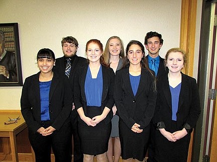 RHS mock trial team preparing for regional competition 