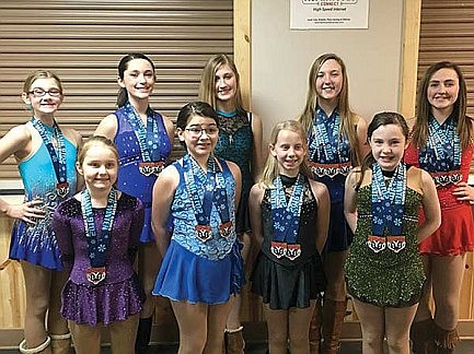 Rhinelander Figure Skating Club takes part in Badger State Games