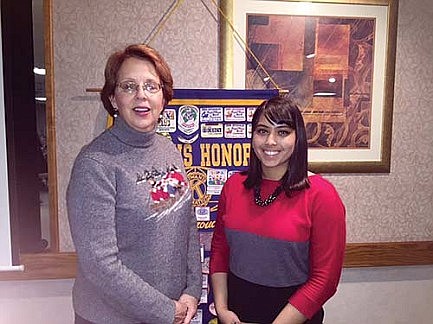 Catlin visits kiwanis