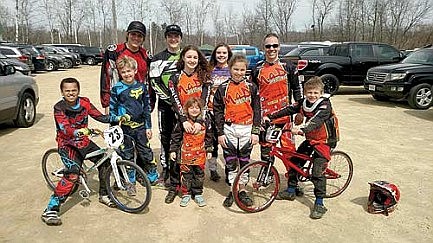 BMX club members compete in La Crosse