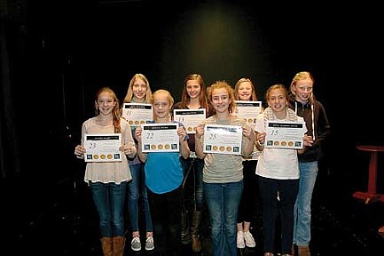 Photo: Girls' basketball awards 